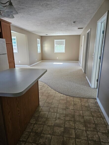 Open concept kitchen and living room - 316 W Main St