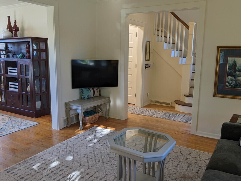 Hardwood floors throughout the first and second floors - 4419 Cooke St