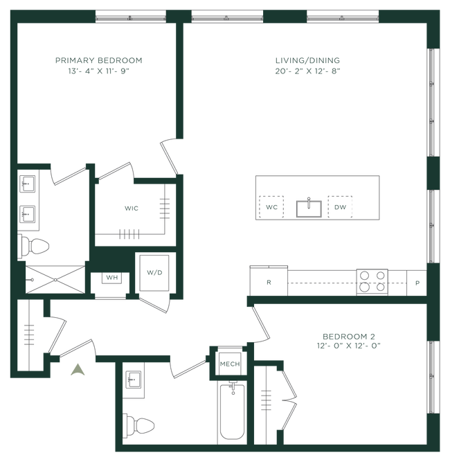 Floorplan - The Pearl at Station Bay