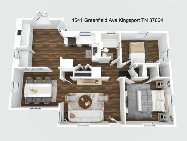 Building Photo - Renovated 2 Bedroom Home for Rent in Kingsport TN | Modern Kitchen