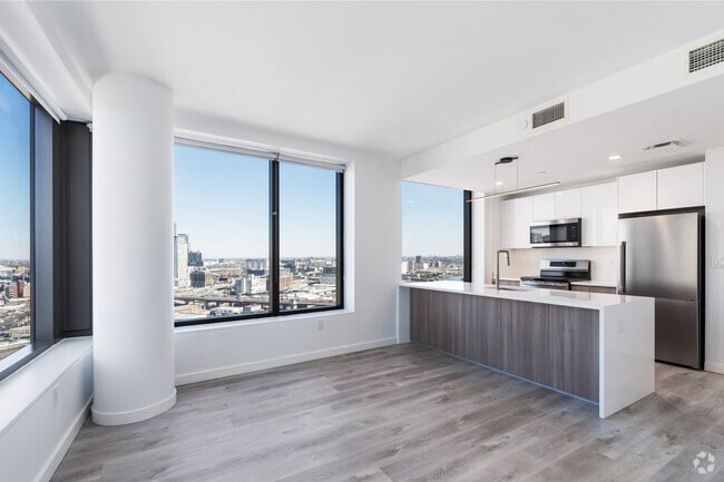 2 BR, 2 BA - 1205SF - Vector - Tower 77