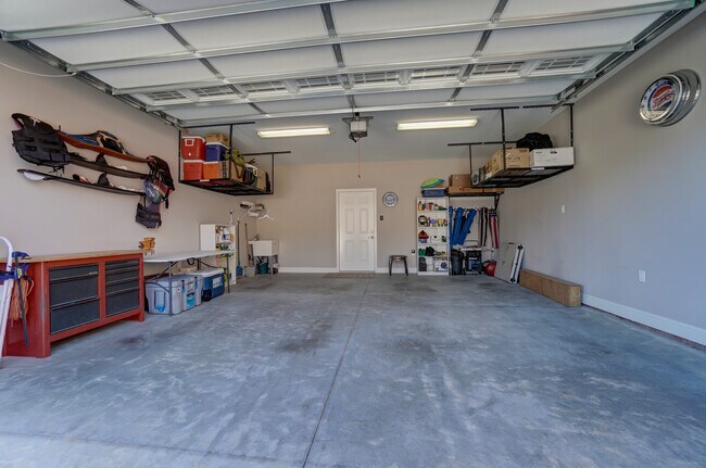 2 Car garage with workbench - 2335 Sylvia Court
