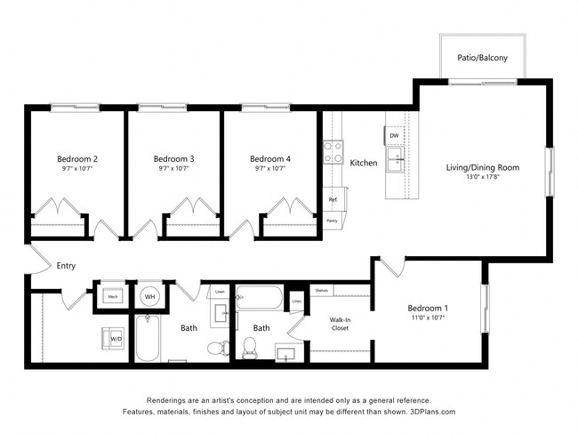 Floorplan - Agave House