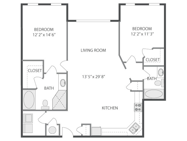 Floorplan - AMLI Lindbergh