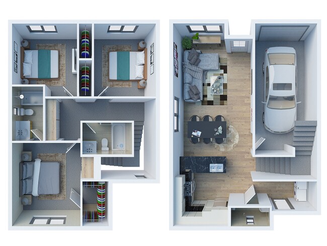 Floorplan - San Stefano Townhomes
