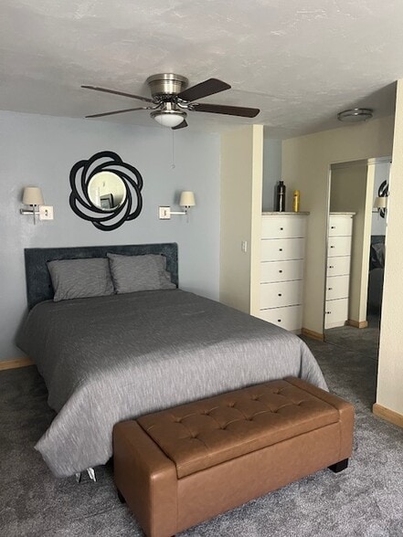 Bedroom has large closet and built-ins - 6780 Friars Rd