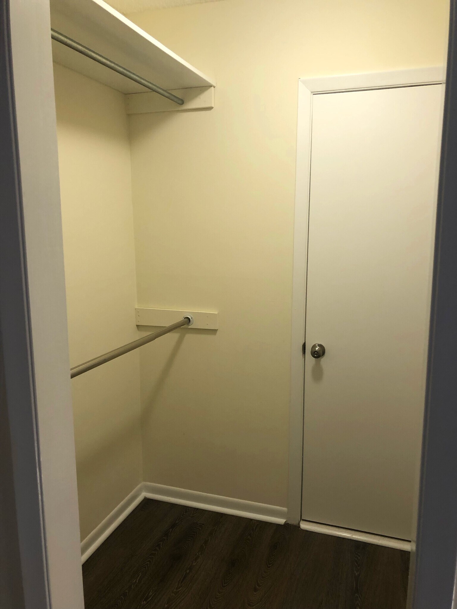 Walk in closet. - 515 Basswood Ave