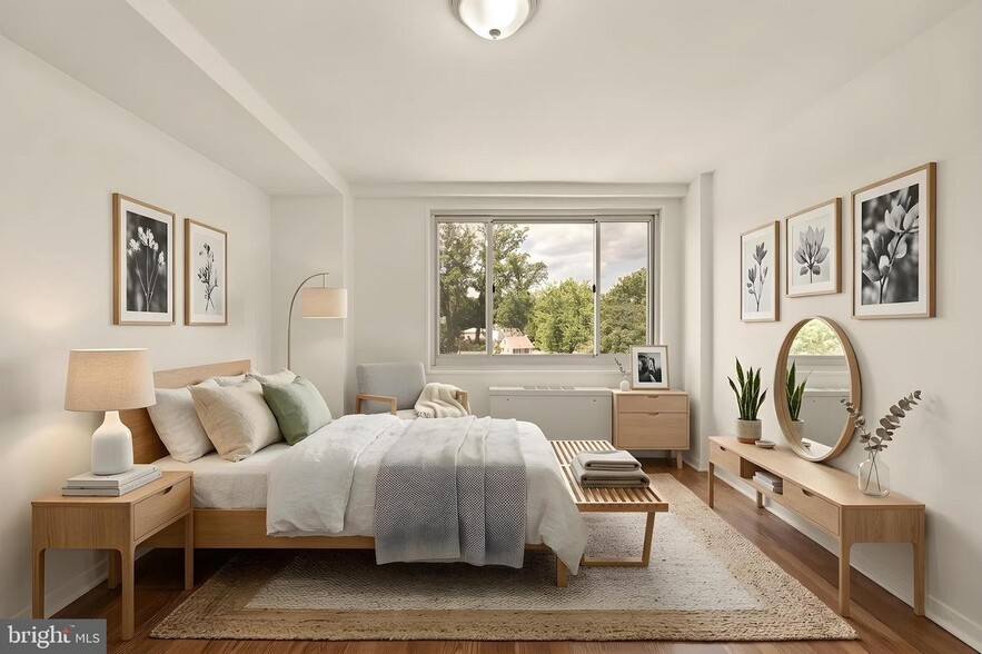 Staged Bedroom - 1900 Lyttonsville Rd