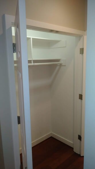One of two French door closets in Master Bedroom - 1425 5th St NW