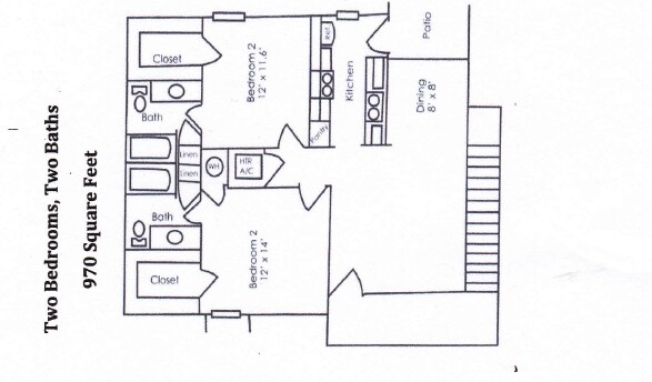 2 bedroom - Ashley Oaks