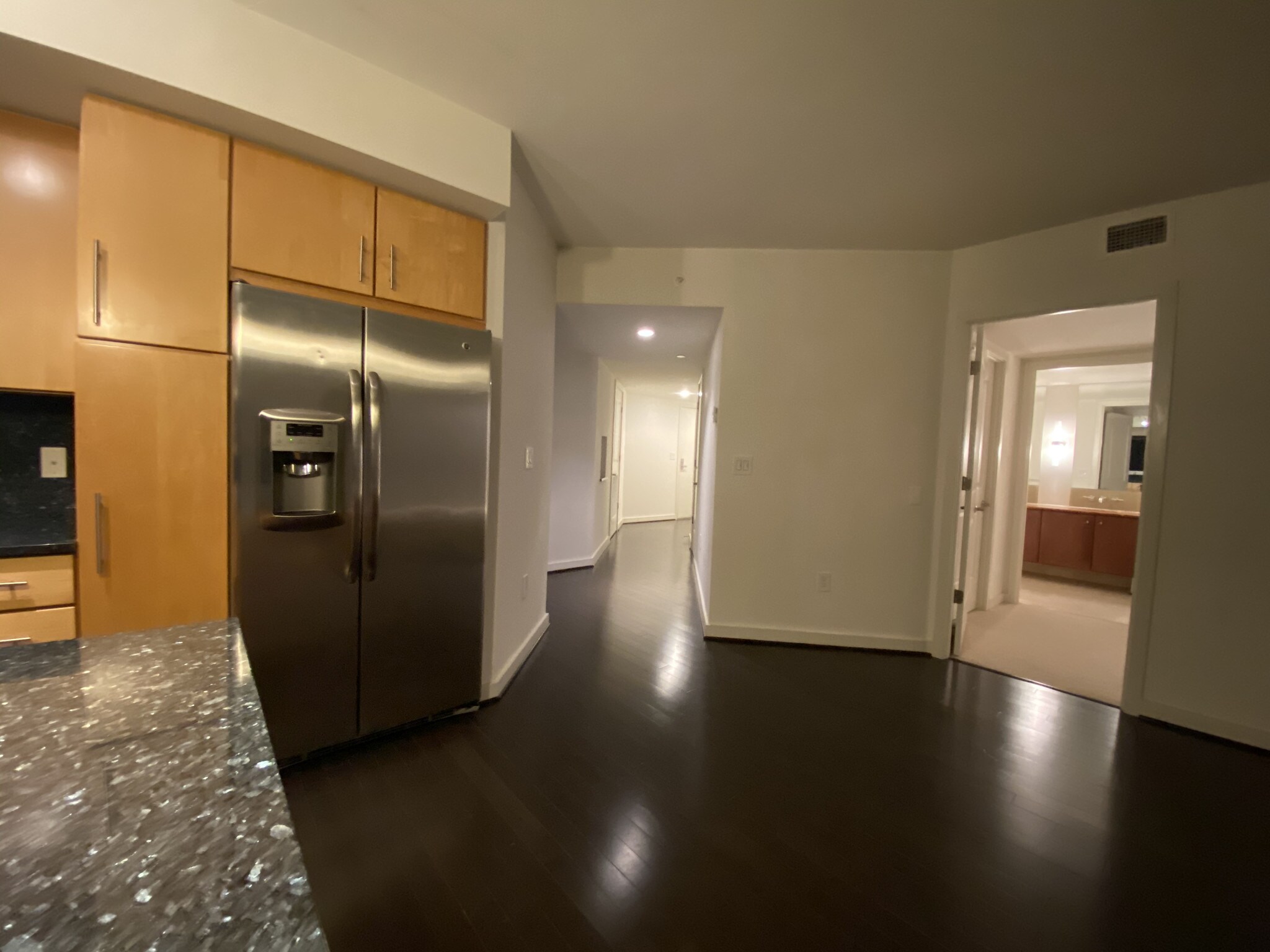 View towards entrance and master bedroom - 1025 First St SE