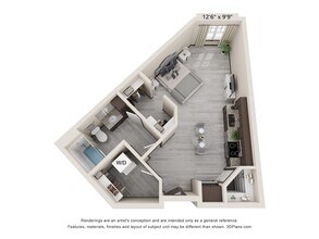 Building Photo - Spacious, Brand-New Studio Apartment
