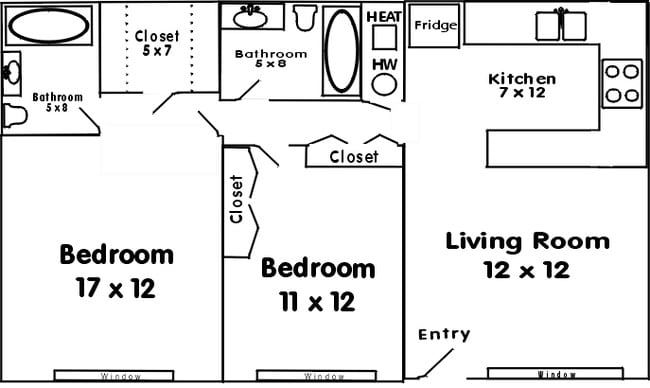 2BR/2BA - Aspen Leaf Place