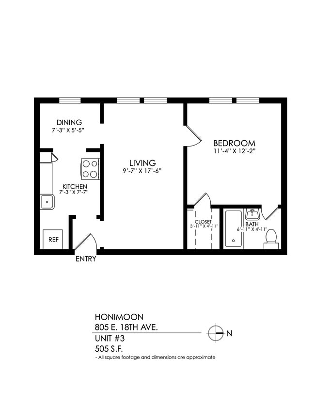Floorplan - The Honimoon