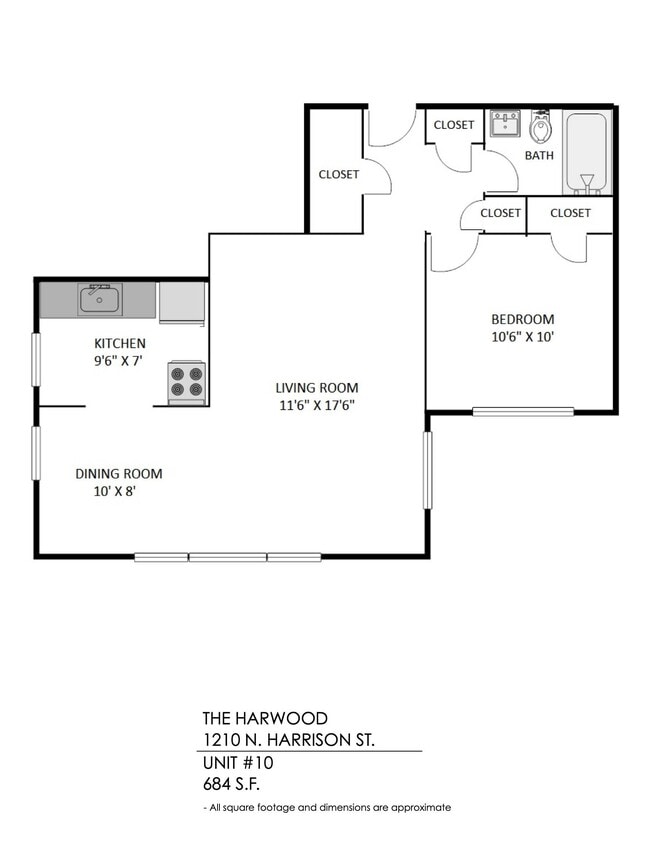 Floorplan - The Harwood
