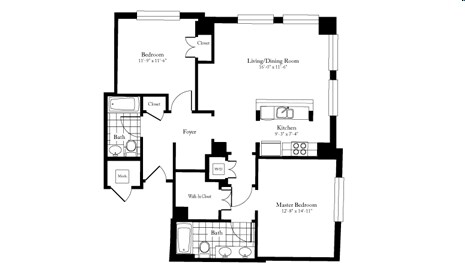 2BR/2BA - The Jamieson