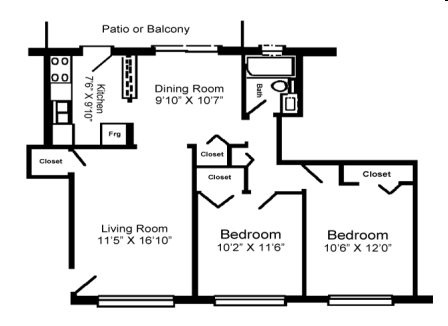 Balcony C Style - Lake of the Woods