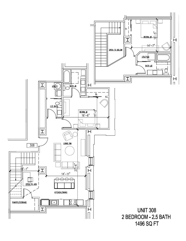 Unit #308 - B on Lindell