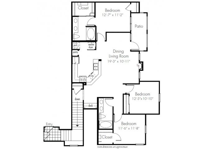 Floorplan - The Palms at Briarwood