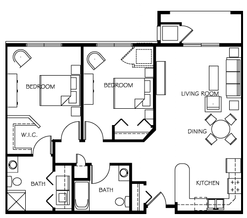 Floorplan - Powers Ridge Condominiums