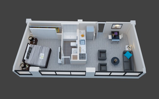 Floorplan - San Fernando Building Lofts