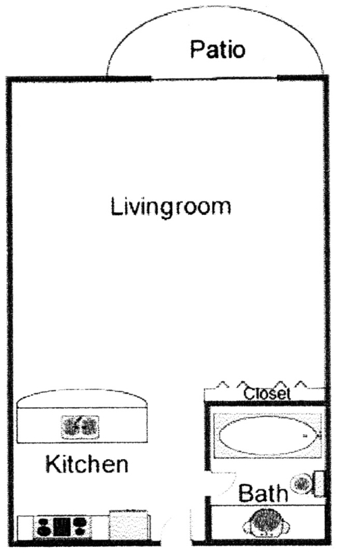 Studio - Time Square Apartments