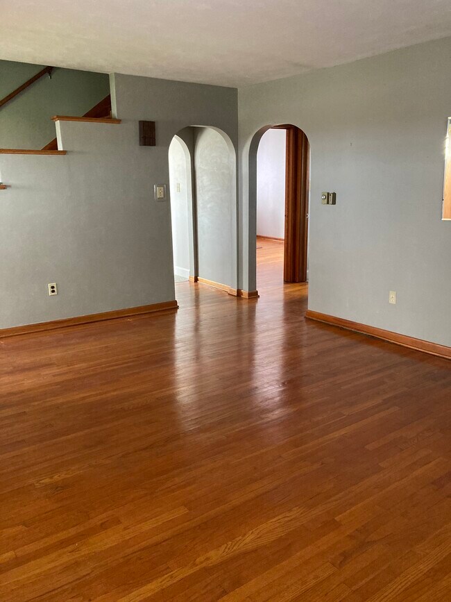 Living room with stairwell - 8370 N 300 W-90