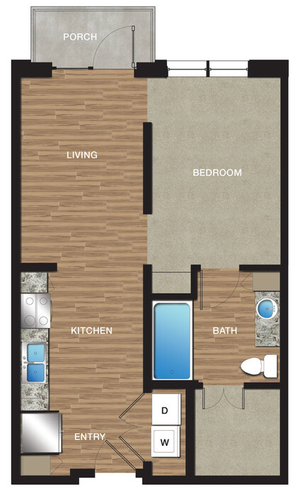 Floorplan - Crest at Las Colinas Station