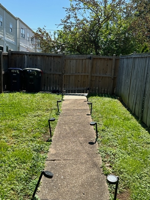 Backyard with Privacy Fence - 1713 Montello Ave NE