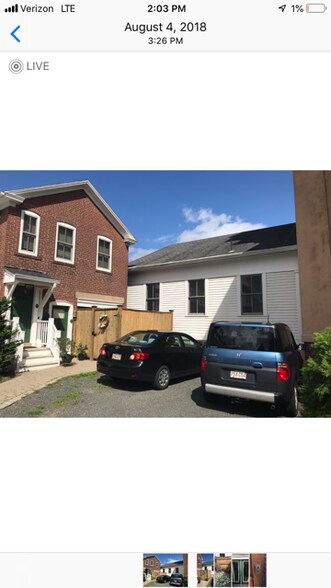 Front entry with private parking and private patio - 4 Center Ct
