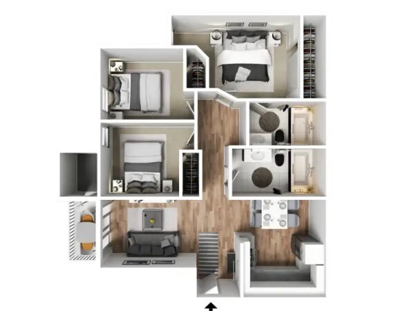 Floorplan - Avante Apartments