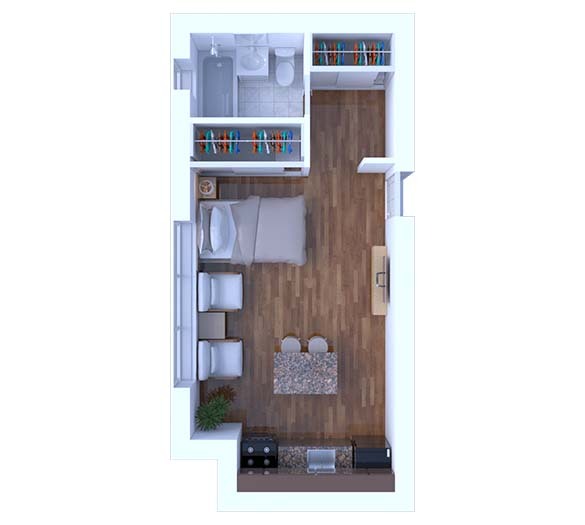 Floorplan - The Ella Apartments