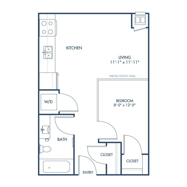 Floorplan - Parker Station Flats