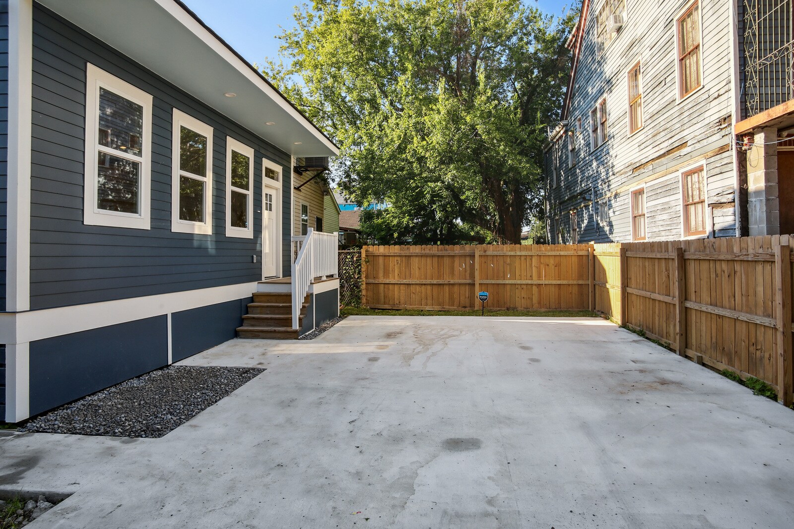 Back yard - 1938 Elysian Fields Ave