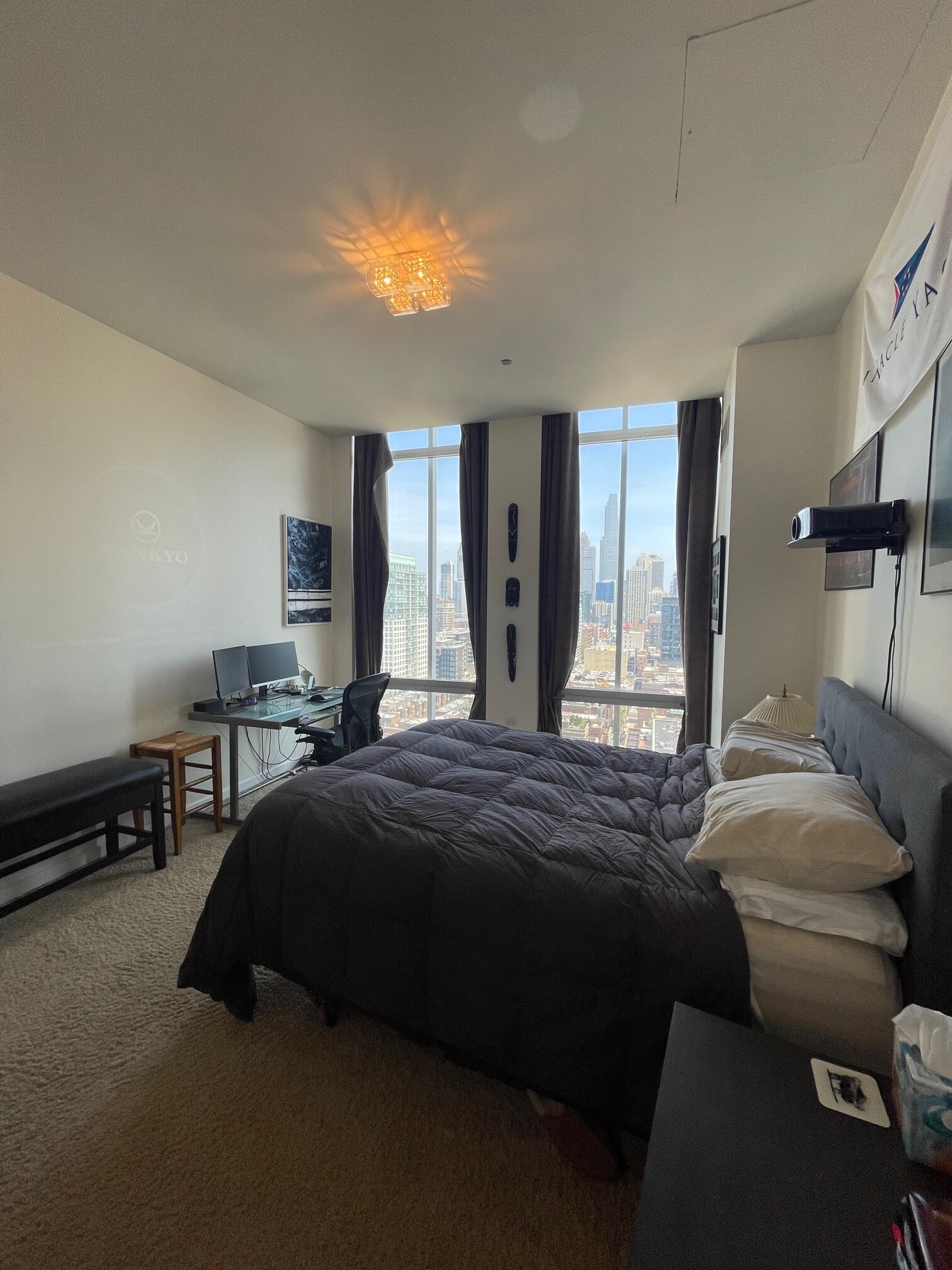 Master Bedroom - 720 N Larrabee St Unit 1707