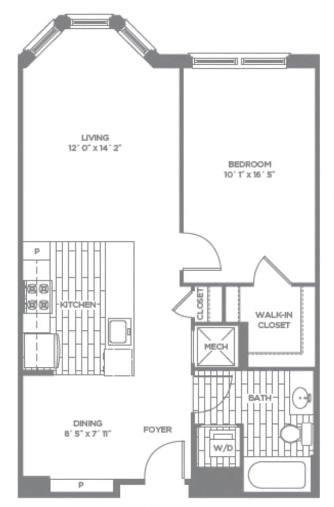 Floorplan - The Asher