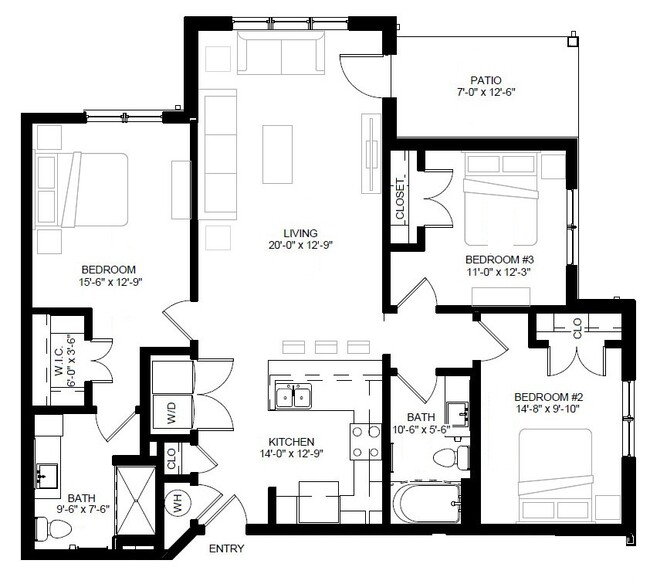 Floorplan - Timbers at Hickory Tree