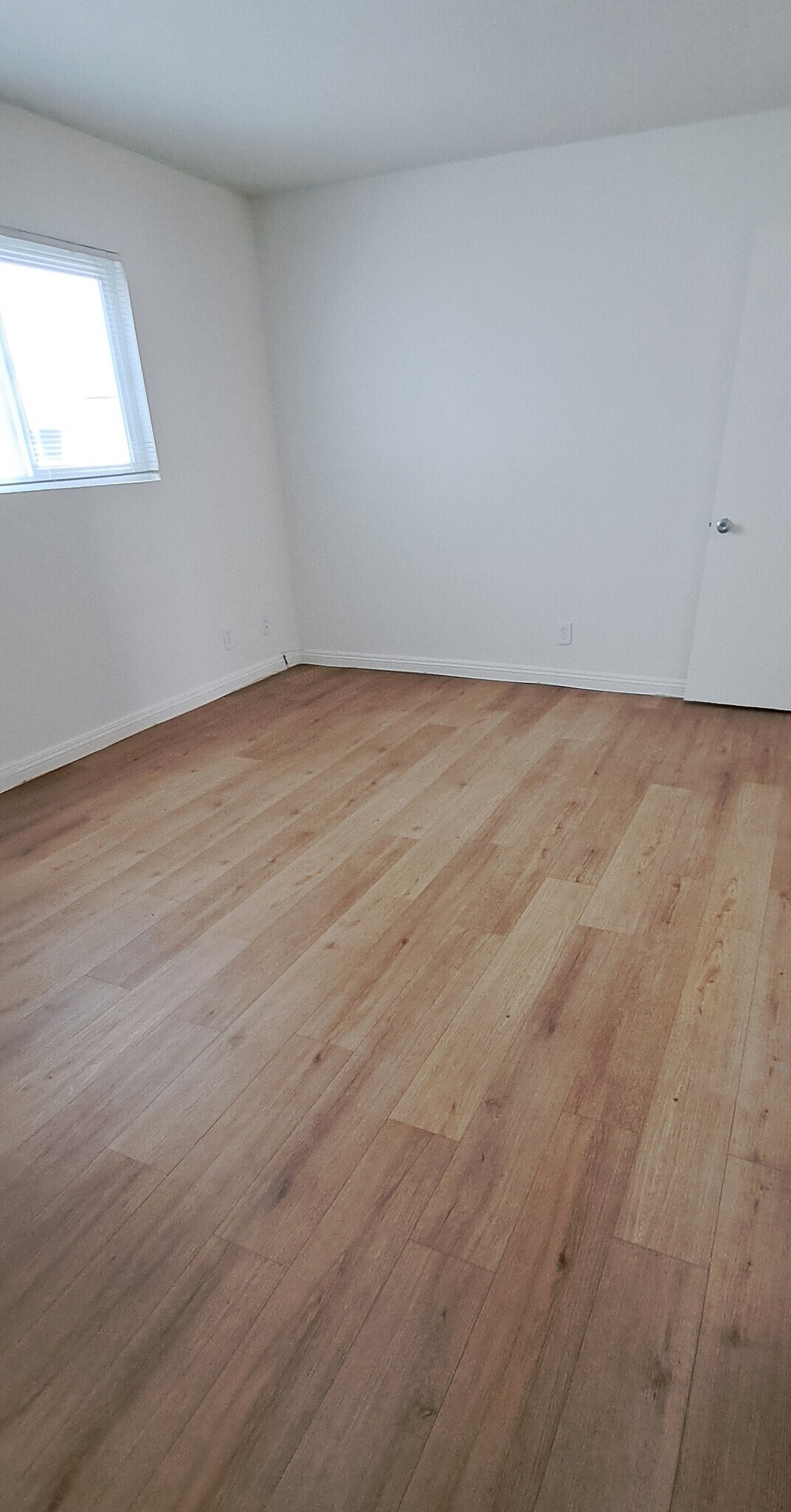 Large master bedroom with mirrored double closets. - 314 20th St