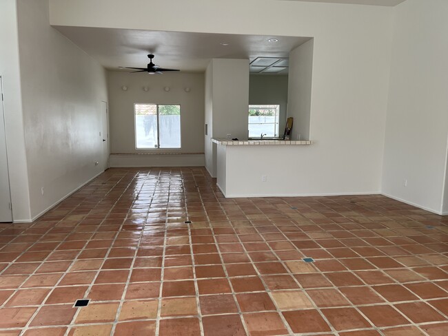 view from the living room to the dinning room/into the kitchen - 52640 Avenida Juarez