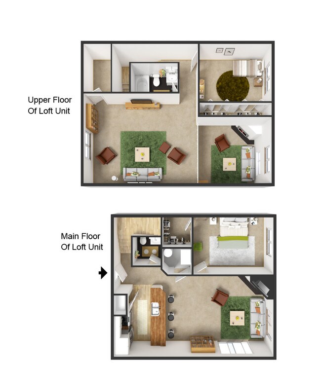 3D Floor Plan - Autumn Ridge