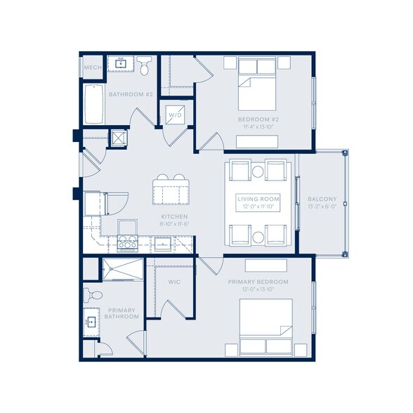 Floorplan - Rivage at Acton