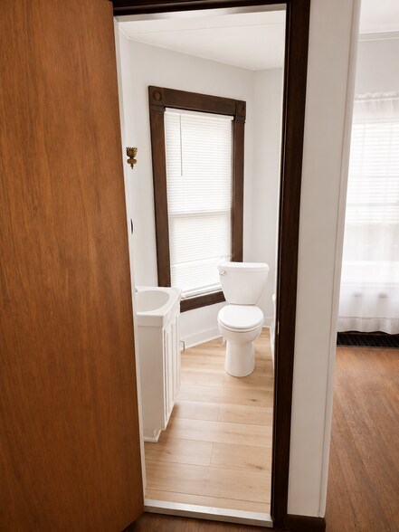 1/2 bathroom (downstairs) - 13 Owego St