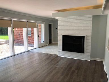 Living room fireplace - 7580 Amherst Ave