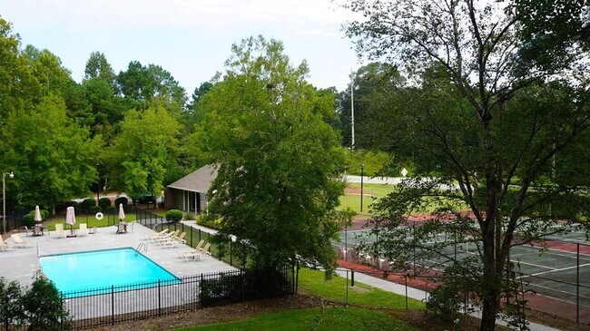Pool/Tennis Area - 6101 River Rd