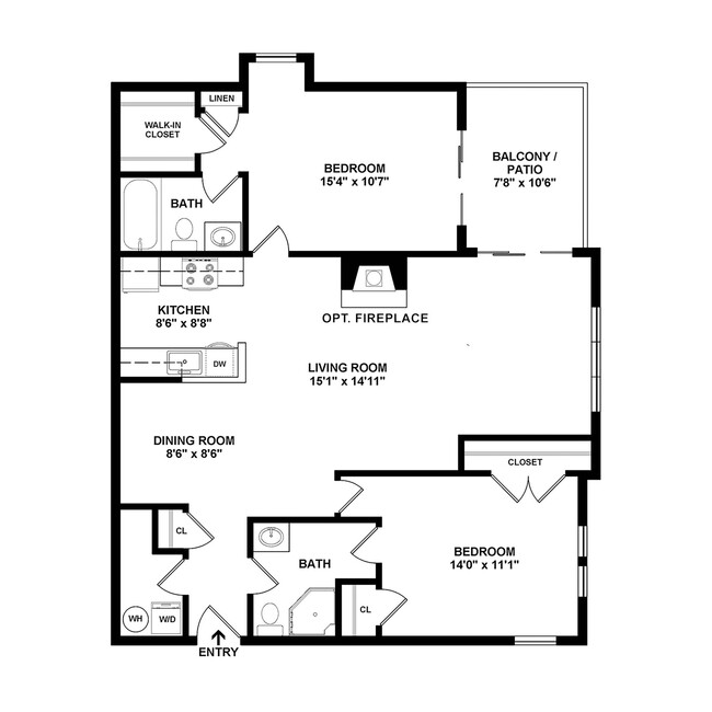 Floorplan - The Elms At Kingstowne