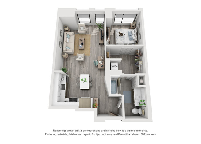 Floorplan - Residences at Addison Clark