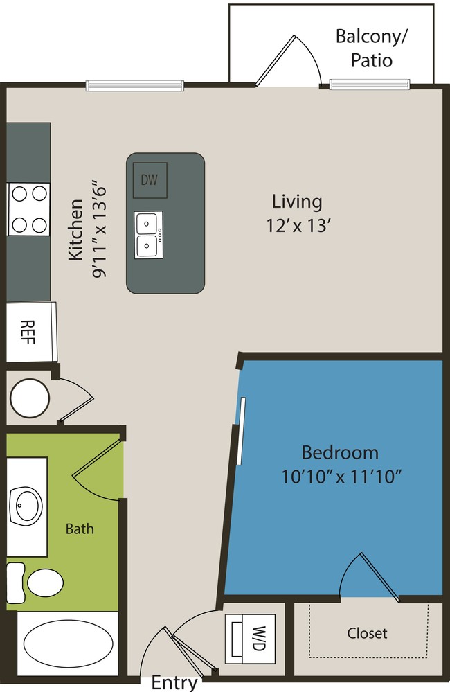 Floorplan - Waterford RiNo