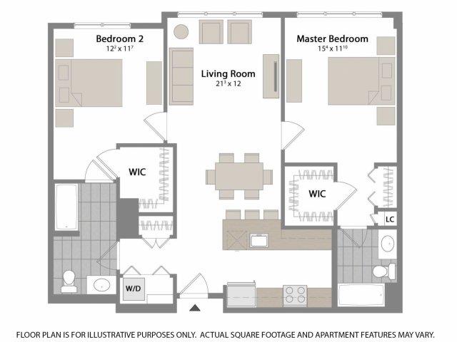 Floorplan - Warren at York by Windsor