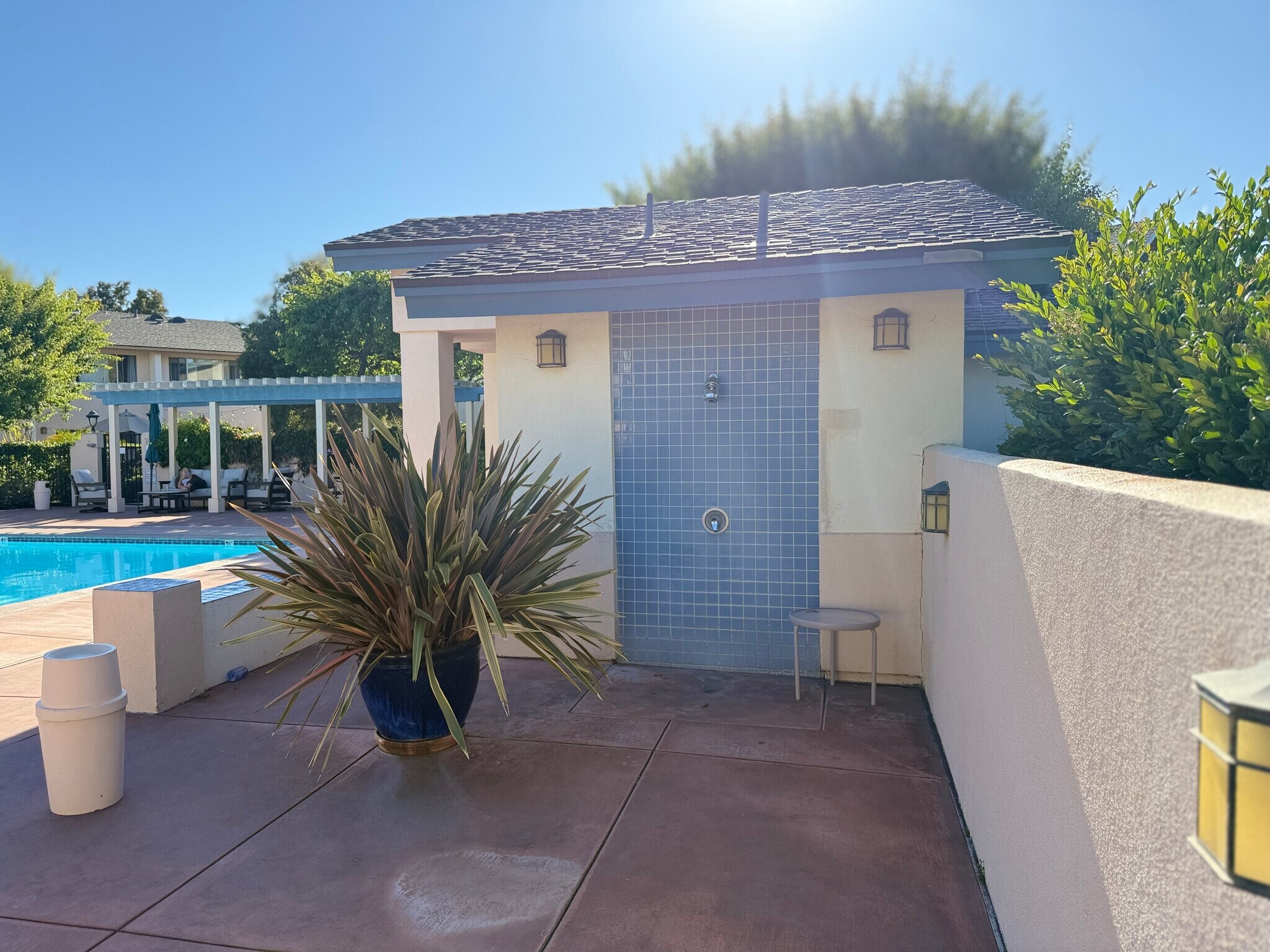 Pool Shower - 7061 Marymount Way