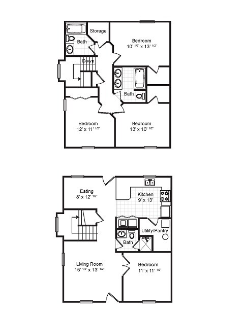 4BR/3BA - Dunnhill Apartments